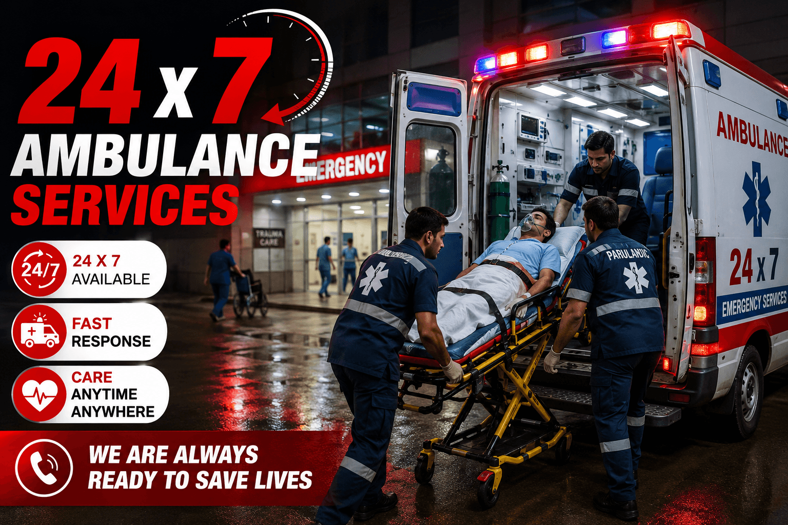24×7 Ambulance Service